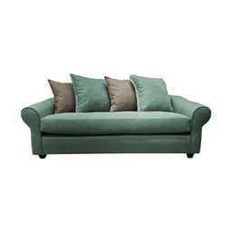 SOFA PRAT CHENILLE VERDE MENTA 3 CUERPOS