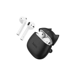 Audifonos Bluetooth Tws Ew45 Gato Negro Compatible iPhone