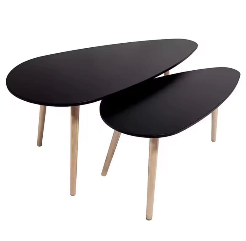 Mesa de centro Twin-Negro