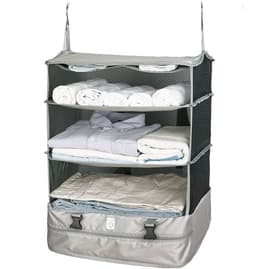 Organizador De Maleta Viaje Carry All Travel Closet Plegable Gris L
