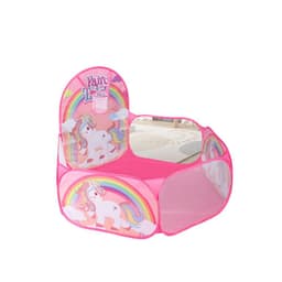 Piscina De Pelotas Plegable Con 50 Pelotas Unicornio