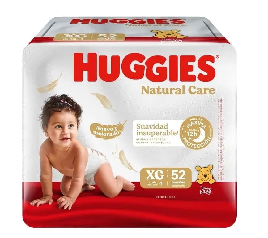 Panales Natural Care por 52 unidades XG