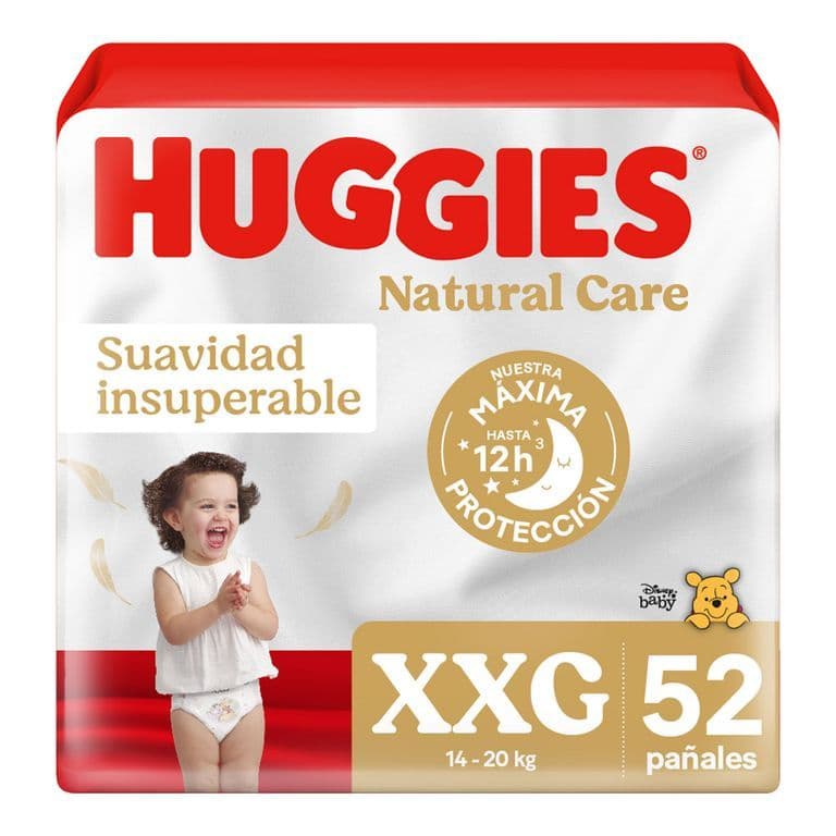 Panales Natural Care por 52 unidades XXG
