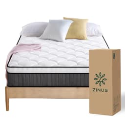 Colchon King 180x200x25cm Espuma y Resortes Pocket