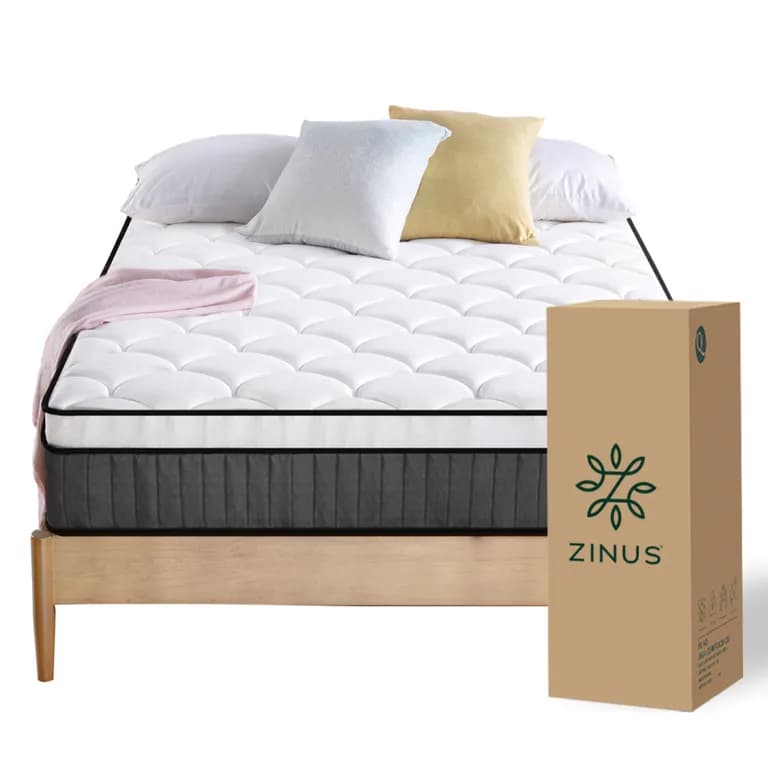 Colchon 2 Plazas 150x190x30cm Espuma y Resortes Pocket