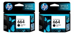 Cartuchos de Tinta 664 Negro Original Pack