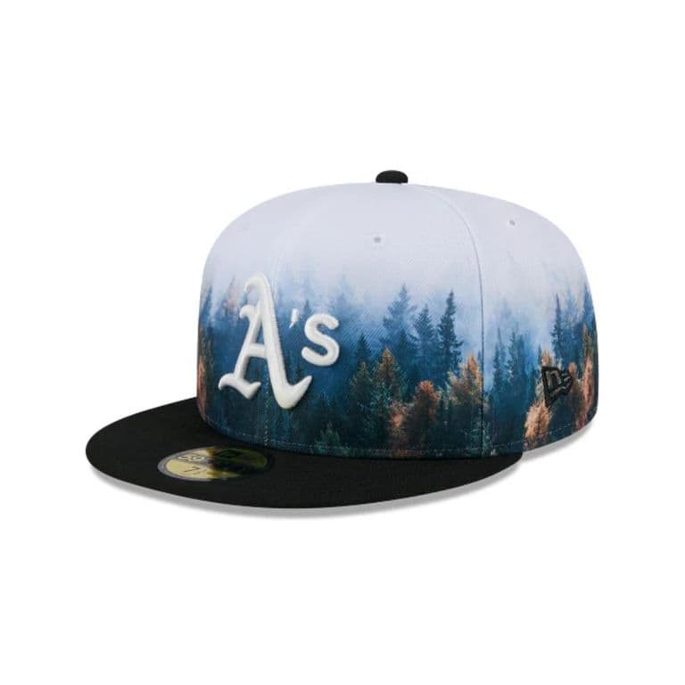 Gorra 59Fifty Oakland Athletics MLB Photoreal Negro Negro 7