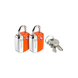 Par Mini Candados Tsa Llave GT339 Naranja TALLA UNICA