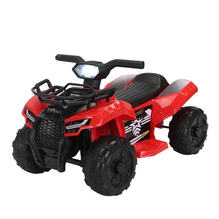 Moto Electrica Bateria Auto Nino Luz Y Sonido 518 Roja Rojo