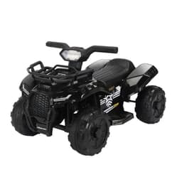 Moto Electrica Bateria Auto Nino Luz Y Sonido 518 Negra Negro