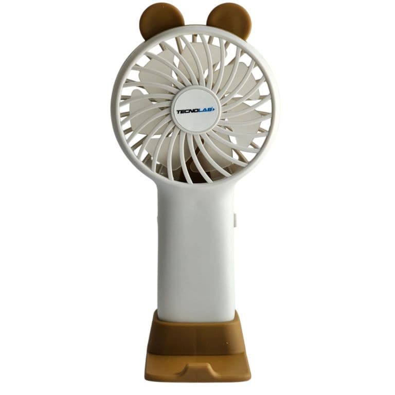 Mini Ventilador Portatil Recargable Blanco TL672W
