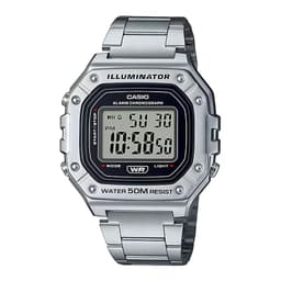 RELOJ W-218HD-1AV H DIGITAL METAL Plateado TALLA UNICA