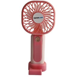 Mini Ventilador Recargable Portatil Rosa TL669P