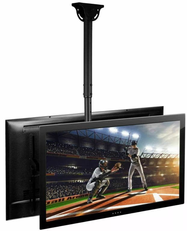 Soporte para 2 Tvs de Techo con Carga Pesada 32" a 90" 160kg SKMC08