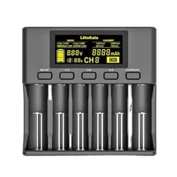 Cargador de Pilas Universal Carga Rapida para 6 Pilas TL110