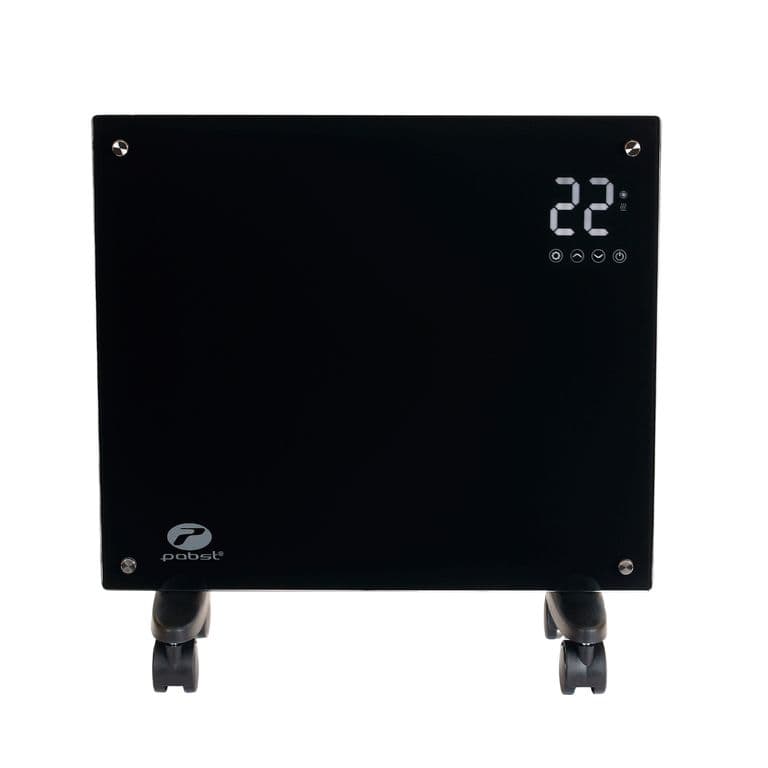 CALEFACTOR ELECTRICO WIFI MODELO MAQUI 1000W NEGRO