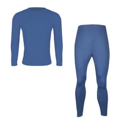Conjunto Dry Fit Microperforado Primera Capa Sechurano Azul Hombre Azul Oscuro S