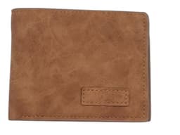 BILLETERA ECO CUERO CAFE CON LOGO 66838C 1