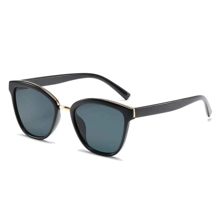 Lentes de Sol Sh210160 Ojo De Gato Mujer Uv Resina Negro TALLA UNICA