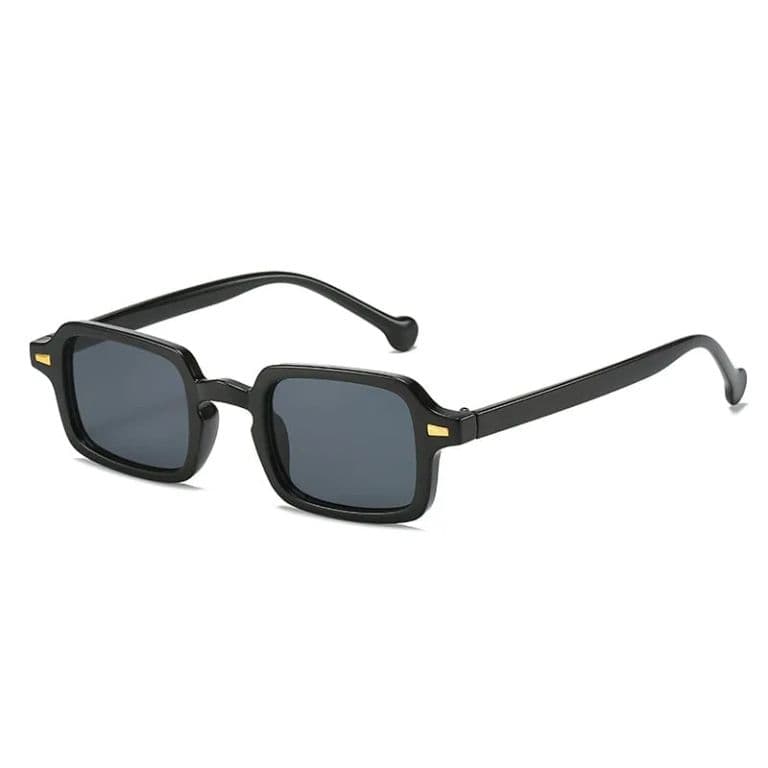 Lentes de Sol Sh228238 Rectangular Mujer Uv Resina Negro TALLA UNICA