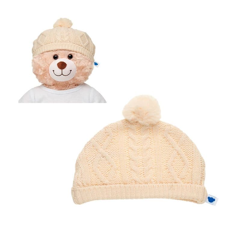 Gorro de lana para peluche invierno