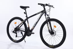 BICICLETA MTB 27,5" NITRO 24 VELOCIDADES MATTE BLACK/BROWN