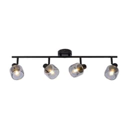 BARRA DIRECCIONAL BJORN NEGRO 4xE14