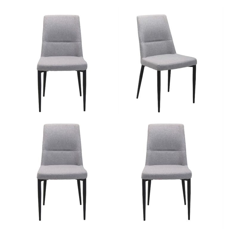 Pack x 4 Silla Durbuy Gris