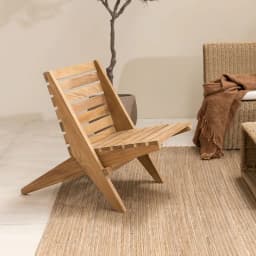Poltrona terraza Baltinache Natural Amoble