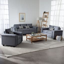 Living 321 Sicilia Tela Gris claro