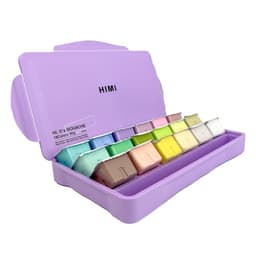 SET GOUACHE PASTEL 18 COLORES / 30GR ESTUCHE MORADO