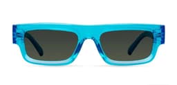 LENTES DE SOL POLARIZADOS - KITO CYAN OLIVE Celeste TALLA UNICA