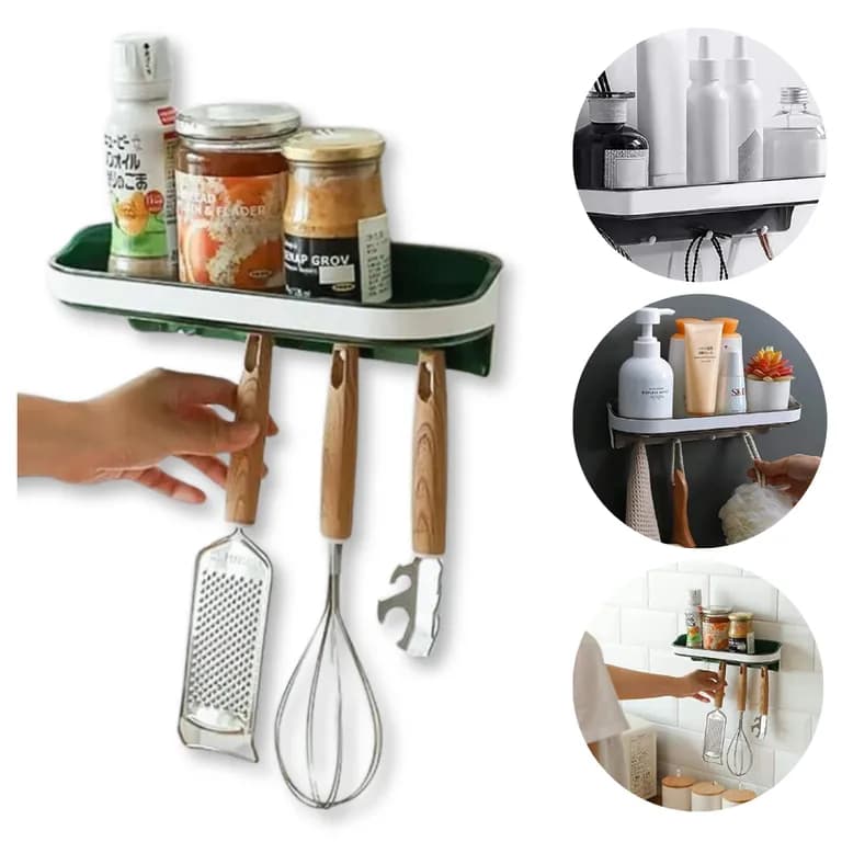 Estantes Organizador De Pared Cocina Bano