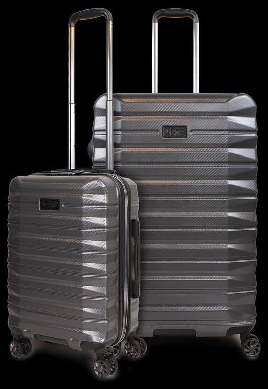 Pack 2 maletas S+L Rocky gris Gris L