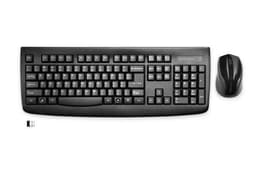 Combo Inalambrico Teclado y Mouse Pro Fit Wireless Antiderrame