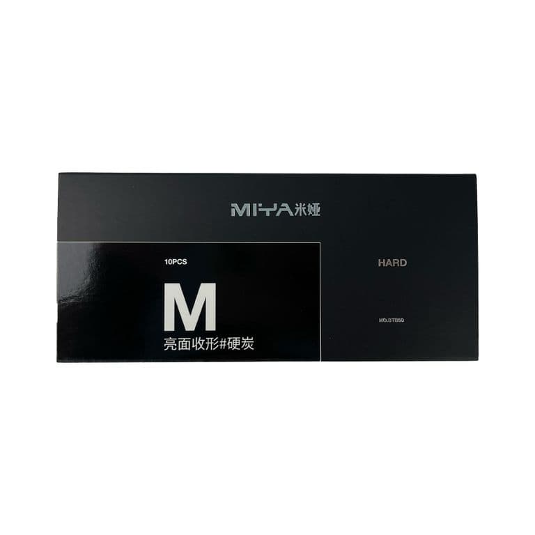 LAPIZ DE CARBON M SERIES 10UNDS, DURO