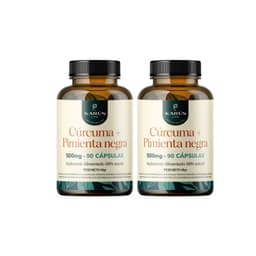 Pack x2 Curcuma 180 capsulas Karun Life