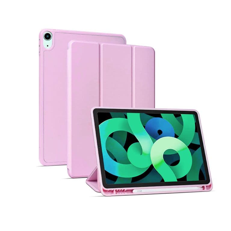Carcasa Funda Smart Cover Para iPad Air 6 M2 2024 Rosado