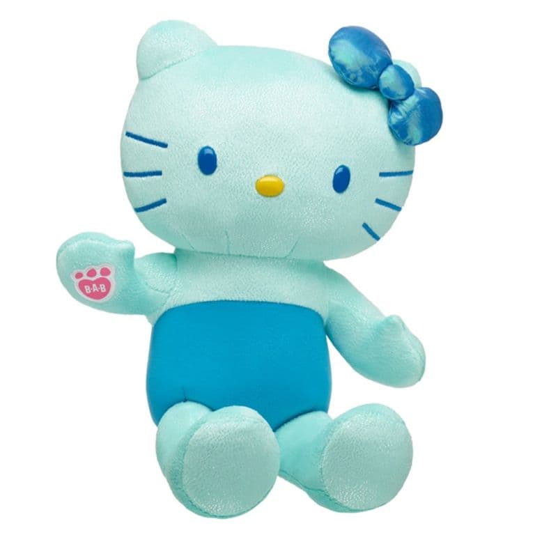 Peluche Hello Kitty azul coleccion