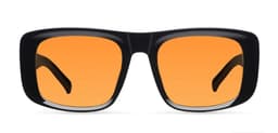 LENTES DE SOL POLARIZADOS - DELU BLACK ORANGE Negro TALLA UNICA