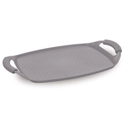PLANCHA GRILL 47x29 CM TAUPE COLLECTION ANTIADHERENTE