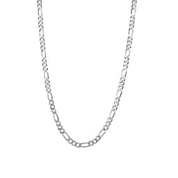 Cadena Eslabon Grueso Hombre Plata Fina 925 Plateado TALLA UNICA