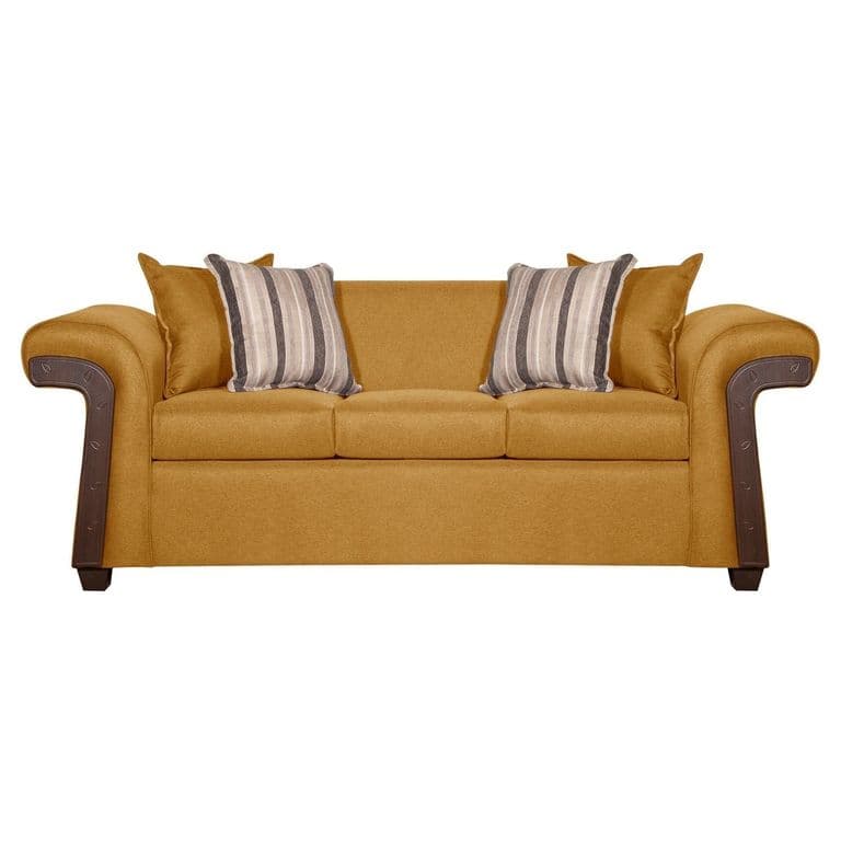 SOFA 3 CUERPOS NAPOLES MOSTAZA