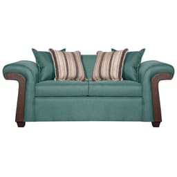 SOFA 2 CUERPOS NAPOLES VERDE AGUA