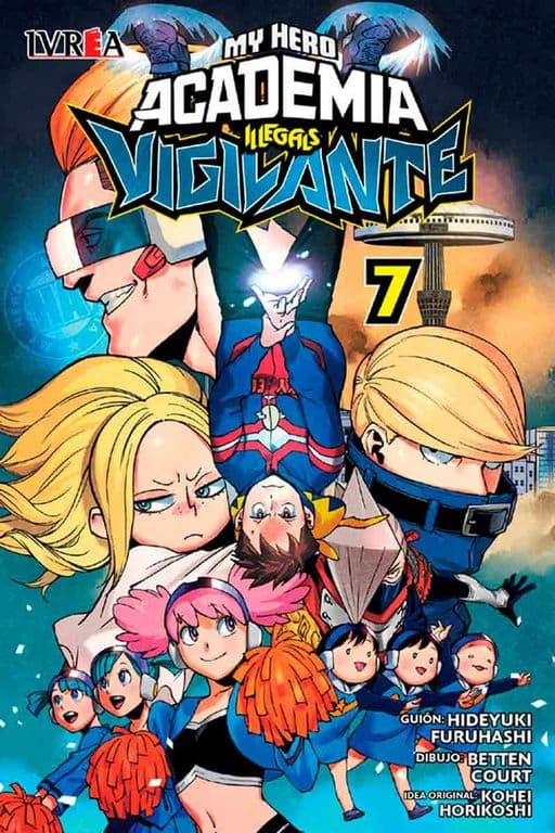 Manga My Hero Academia Illegals Vigilante 07