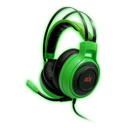 Audifonos Gamer Conector 35mm Y Usb Con Luz Led Verde - SC