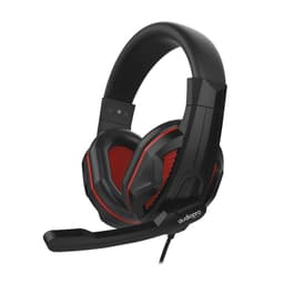 Audifonos Gamer Con Conector 35mm Color Rojo - SC