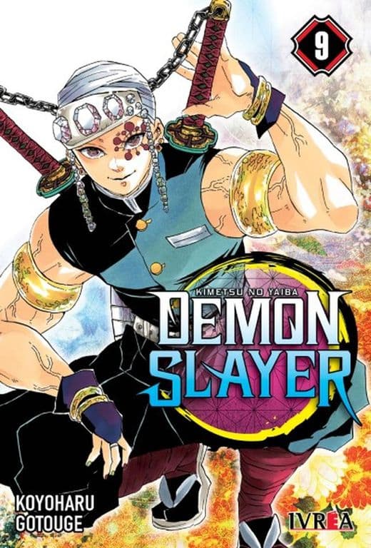 Manga Demon Slayer: Kimetsu No Yaiba 09 Argentina