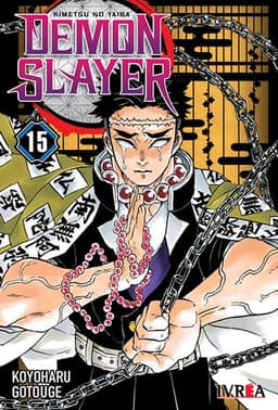 Manga Demon Slayer: Kimetsu No Yaiba 15 Argentina