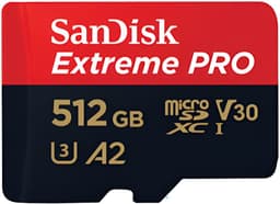Memoria Micro Sd Extreme Pro 512 Gb 200mbs U3 V30 4k